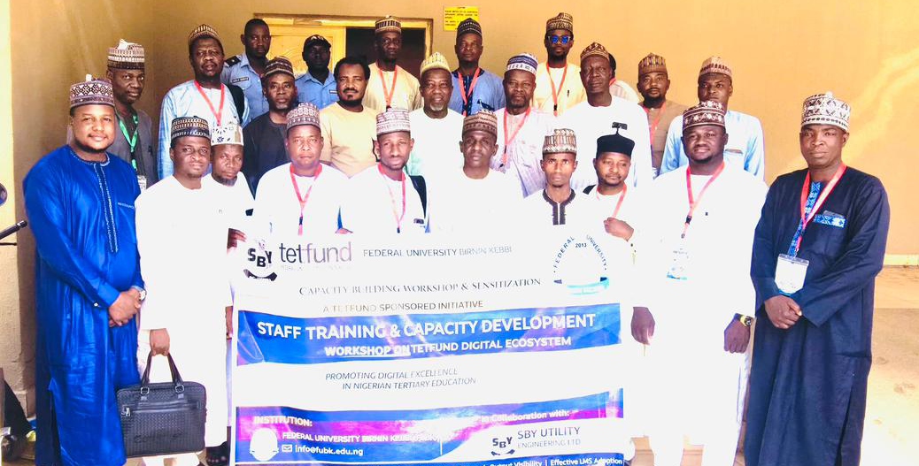 TETFund trains FUBK staff on AI, digital learning platforms